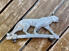 Schutzblechfigur PANTHER Alu Druckguss Orig. Altbestand 50er Jahre. Top Zustand