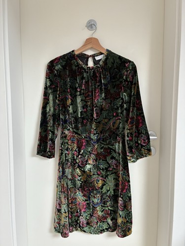 Sandro paris damen samt - samt, kleid