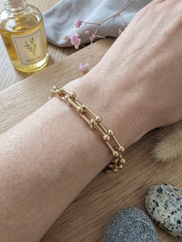 Hochwertiges edelstahl armband - edelstahl,