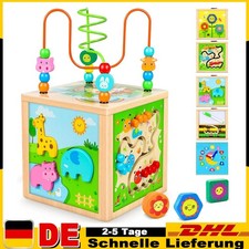 Aktivitätswürfel aus Holz