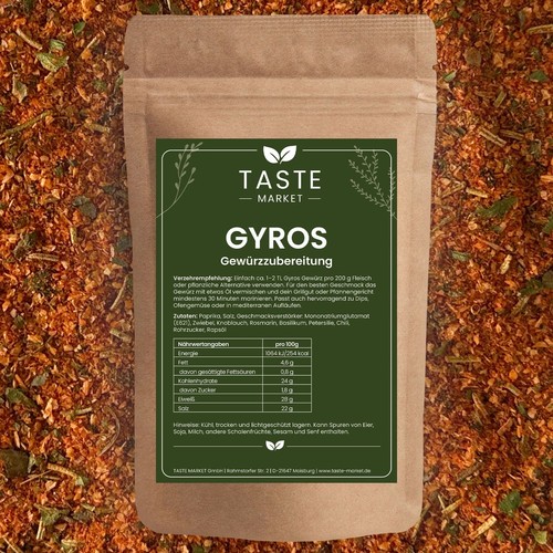 Gyros gewürz - gyros, –
