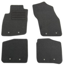 Fußmatten Set für Volvo V40 S40 2000-2004 Autoteppiche mit 100% Passform Schwarz