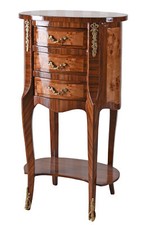 Antik Nachtkommode Rokoko Nachtschrank Holzkommode Nachttisch Retro Nachtkonsole