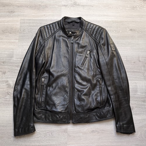 Belstaff herren lederjacke - belstaff,