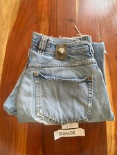 90er DIESEL SADDLE VINTAGE Jeans Made in Italy 34 blau Bund:42 Schritt:83 Lng112