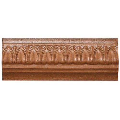 Bordüre e5633 braun - braun, matt