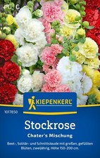Stockrose " Gefüllte Mischung " Stauden Blumen  -ca. 50  Samen