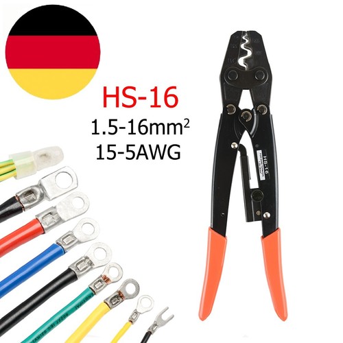 Crimpzange quetschzange - hs-16,