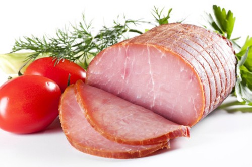 Zarter lachsschinken - 0.5, kg.