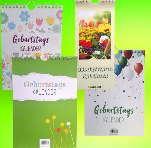Geburtstagskalender hängend