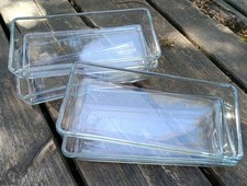 IKEA Servierplatte Glass 24 Cm x 11 Cm Glasplatte Ofenform