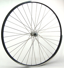 28 Zoll Vorderrad Laufrad Alu Hohlkammerfelge schwarz