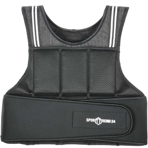 Gewichtsweste 8kg schwarz - schwarz, |