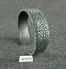 499) Rochenleder Armreif 1,5