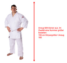 Einsteiger Judoanzug Ju Jutsu DanRho® Tong IL 100-190, Reiskornwebung 425 g/m²