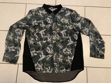 Tally Weijl Camouflage Bluse | Grün Schwarz Gr. 42 (M) | Sexy Transparent HiLow
