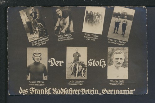 Ansichtskarte frankfurt hessen - frankfurt,