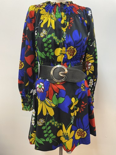 Kleid minikleid vintage 70er - minikleid,