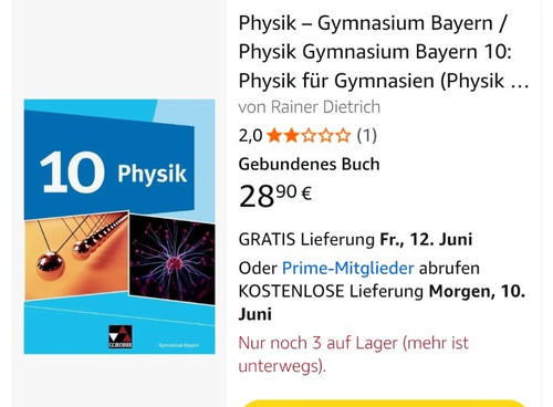 Physik bayern gymnasium - bayern,