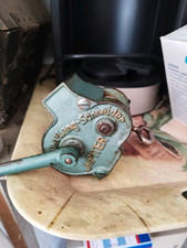 Jupiter Bohnen Langschneider Vintage Küchengerät Gußeisen Bohnenschneider