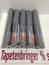 Vliestapete Metropolitan AS 5x 36926-1 (5Rollen) Rauten Muster Schwarz Silber