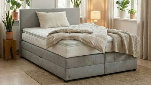 Paara boxspringbett mit - paara,