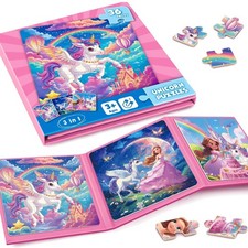 Einhorn magnetpuzzle kinder - einhorn,