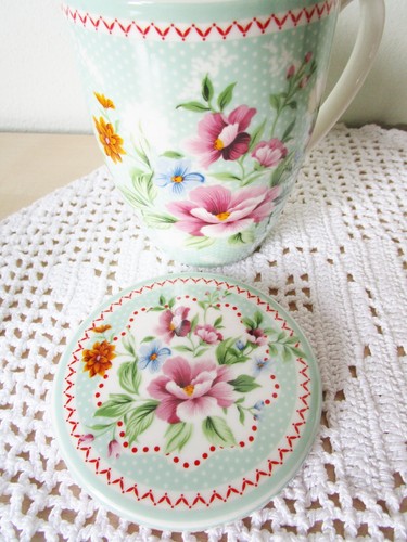 Teetasse mit teesieb - 1,