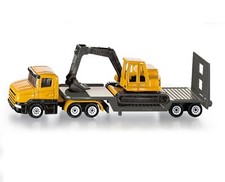 Siku 1611 Tieflader mit Bagger