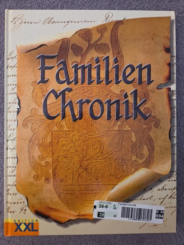 Familienchronik den ahnen - den,