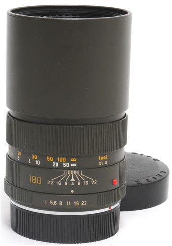 Leica elmar 180mm lens - leica, 4/180mm
