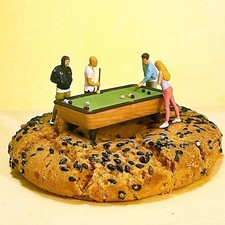 Miniatur-Billardtisch-Requisit