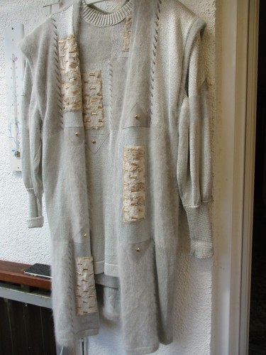 Luxus maxikleid 3tlg - luxus, vintage