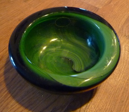 Art murano glas aschenbecher - art,