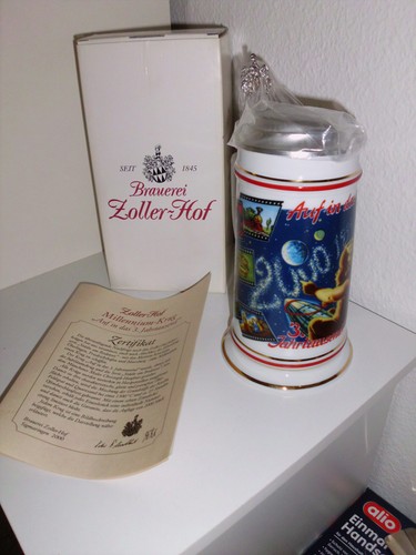 Millenniums bierkrug zoller - millenniums-bierkrug,