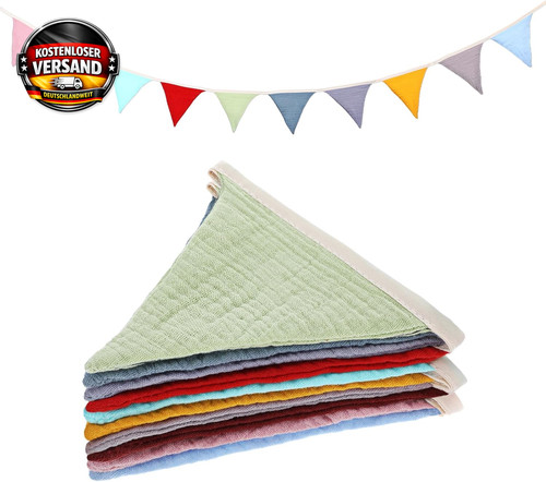 Stoff wimpelkette kinderzimmer - wimpelkette,
