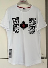 Dsquared2 T-shirt Herren Weiß Gr.M