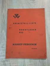Massey-Ferguson Frontlader 823 Ersatzteilliste