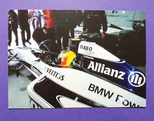 alte Autogrammkarte, Ralf Schumacher, BMW Williams, Formel 1 GP 2000, 10x15cm