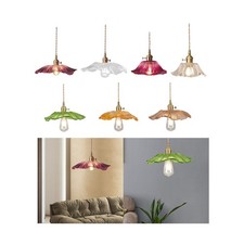 Blume Pendelleuchte Hängelampe für Bar Theke Restaurant Wohnzimmer