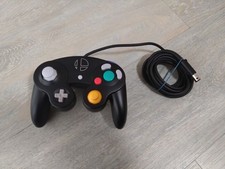 Original Nintendo Gamecube Controller Super Smash Bros Limited Edition - schwarz