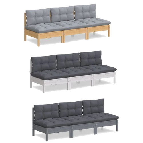 Sitzer gartensofa - 3-sitzer,