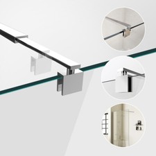 Haltestange für Duschwand Stabilisierungsstange 70-120cm für 8-10mm Edelstahl