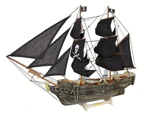 Schiffsmodell piratenschiff - schiffsmodell,