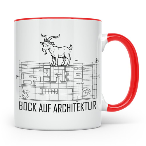 Bock auf architektur tasse - auf,