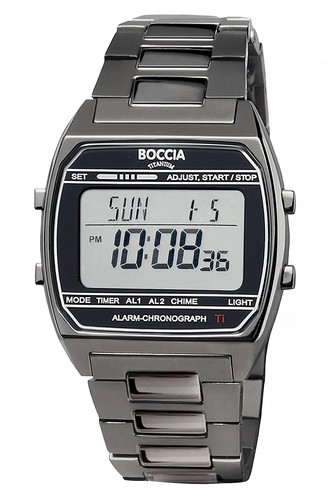 Boccia herrenuhr titan quarz - herrenuhr,