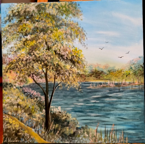 Acryl leinwand keilrahmen - acryl,