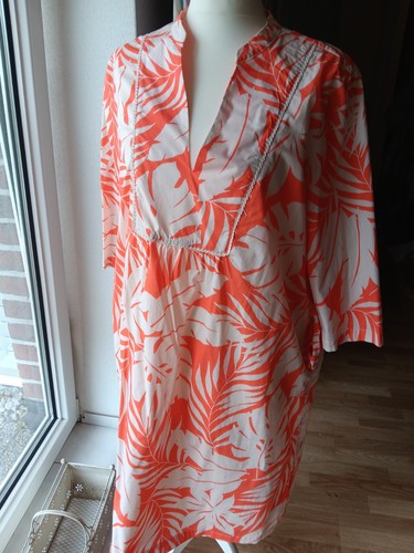 White label kleid - white, orange