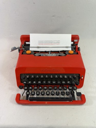 Olivetti valentine rote - olivetti,