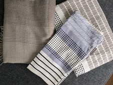 Schiesser Bettwäsche Flanell Set 2-teilig 100% BW + dekorative Decke Land's End 